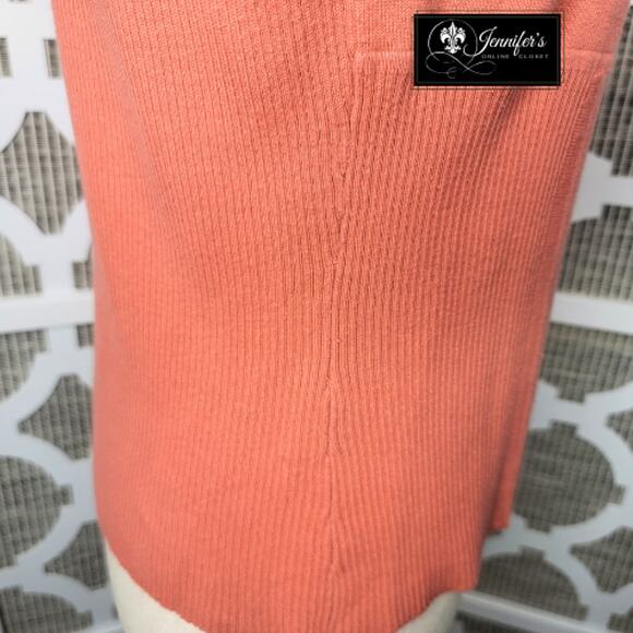 axcess by Liz Claiborne Women's Scoop Neck Sleeveless Ribbed Sweater - Picture 5 of 10